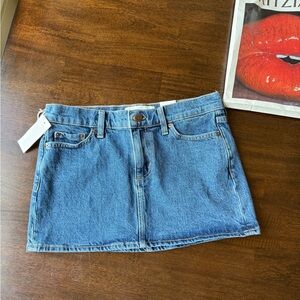 Denim Forum Blue Mini Skirt
